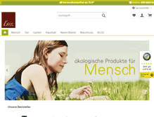 Tablet Screenshot of fair-natur.de